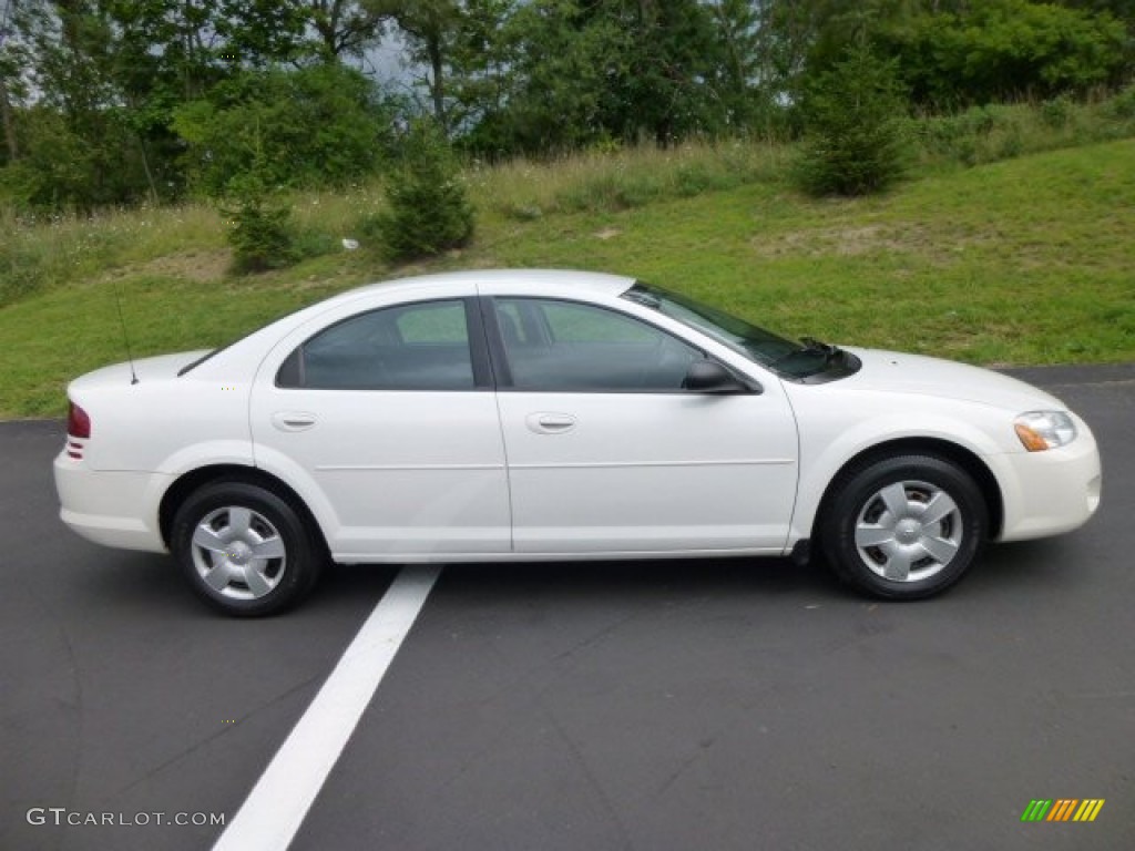 2005 Stratus SXT Sedan - Stone White / Dark Slate Gray photo #8