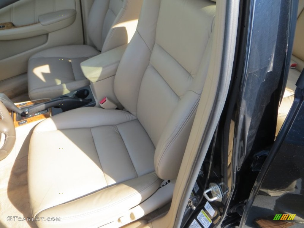 2003 Accord EX-L Sedan - Nighthawk Black Pearl / Ivory photo #33