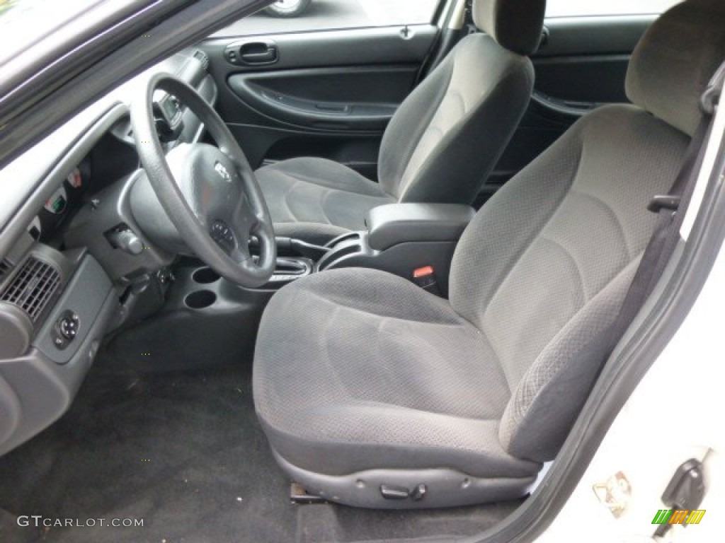 2005 Stratus SXT Sedan - Stone White / Dark Slate Gray photo #15