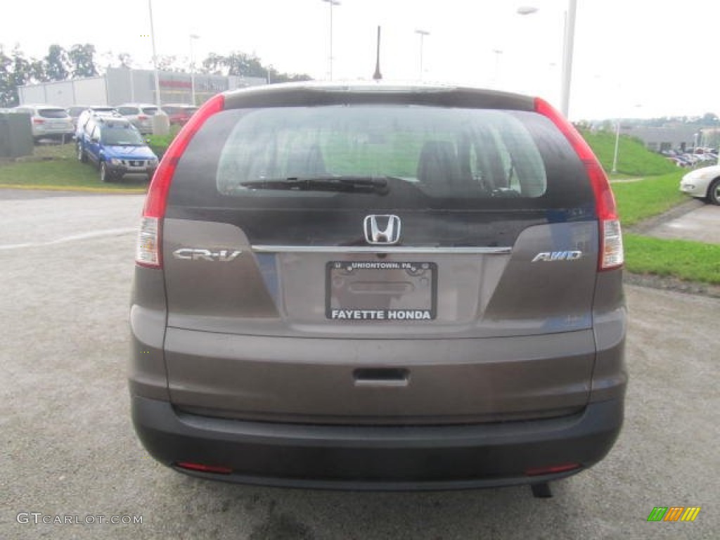 2013 CR-V LX AWD - Urban Titanium Metallic / Black photo #3