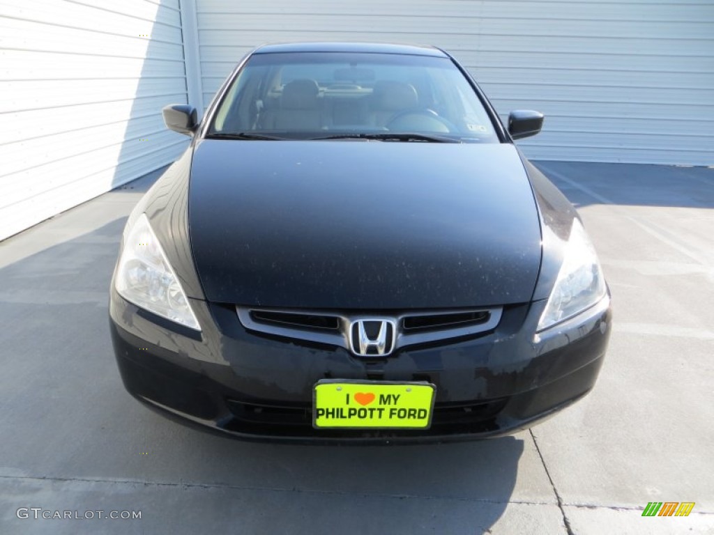 2003 Accord EX-L Sedan - Nighthawk Black Pearl / Ivory photo #51