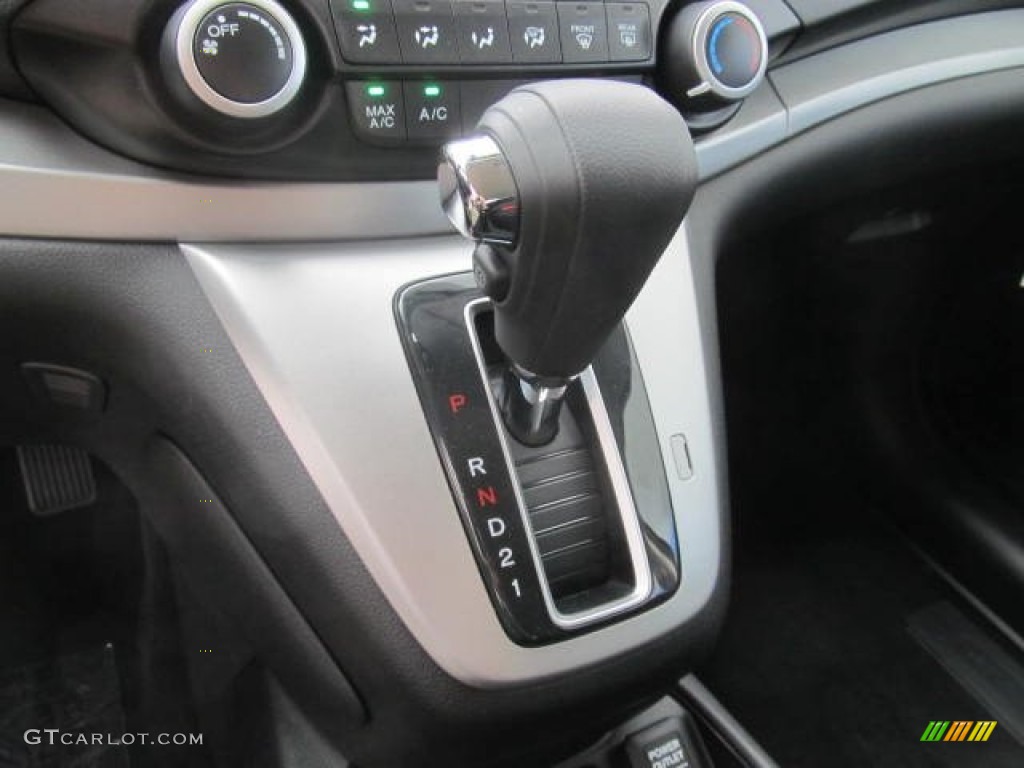 2013 CR-V LX AWD - Urban Titanium Metallic / Black photo #12