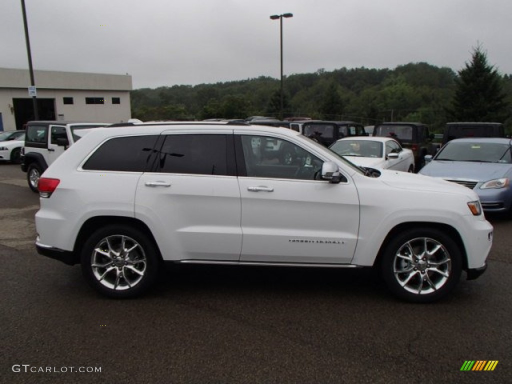 Bright White 2014 Jeep Grand Cherokee Summit 4x4 Exterior Photo #84433062