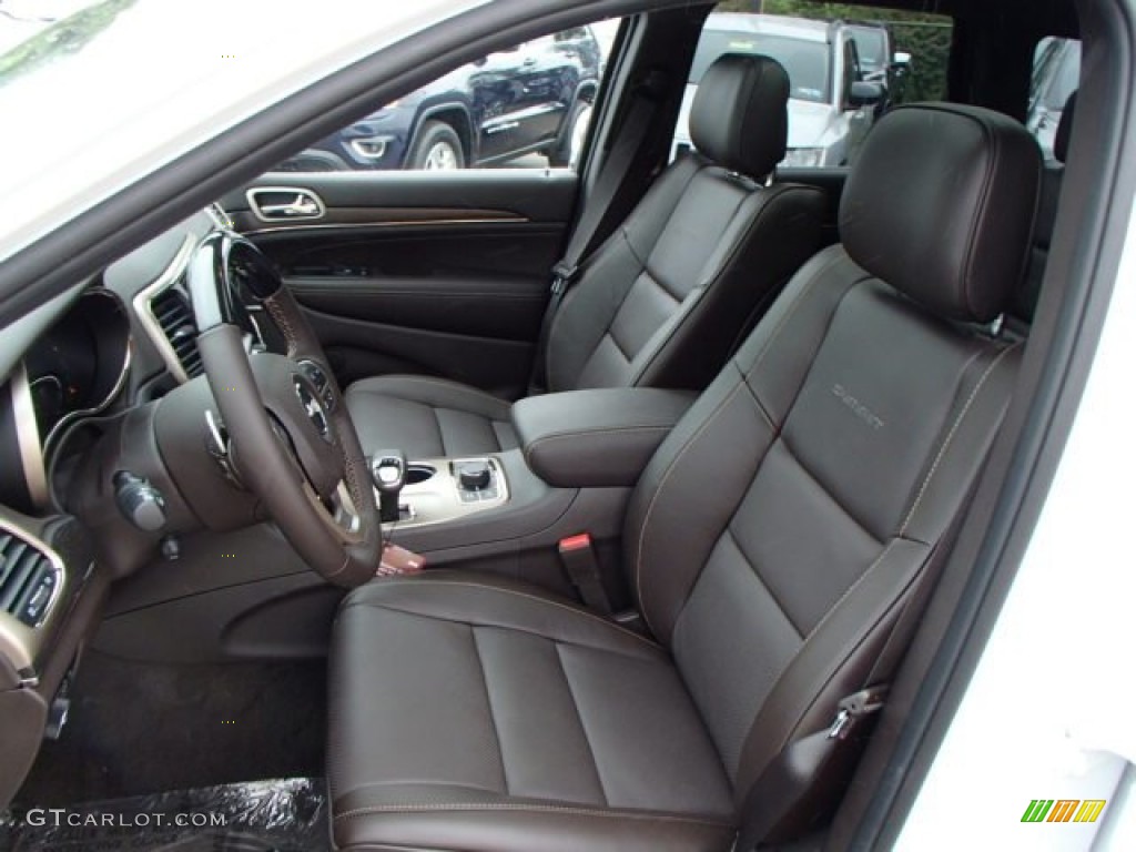 2014 Jeep Grand Cherokee Summit 4x4 Front Seat Photo #84433184