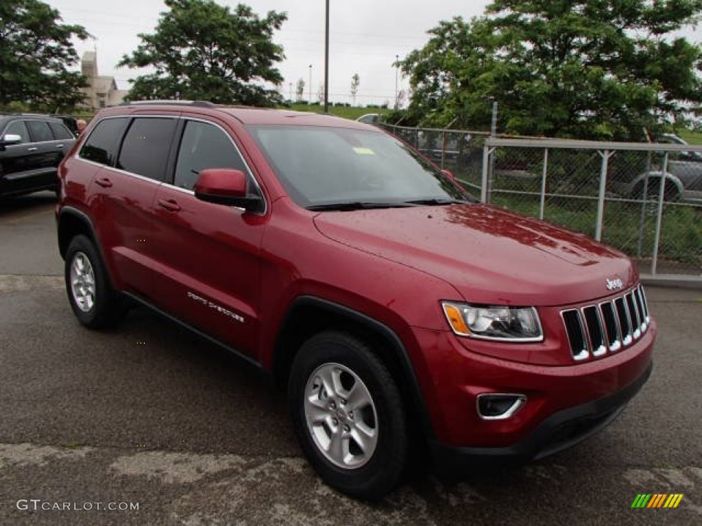 2014 Grand Cherokee Laredo 4x4 - Deep Cherry Red Crystal Pearl / Morocco Black photo #4