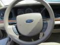 2005 Ford Crown Victoria Medium Parchment Interior Steering Wheel Photo