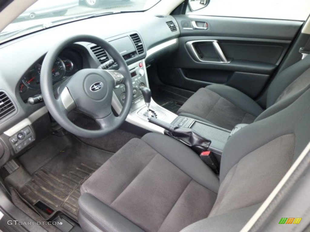 Off Black Interior 2009 Subaru Outback 2.5i Special Edition Wagon Photo #84433982