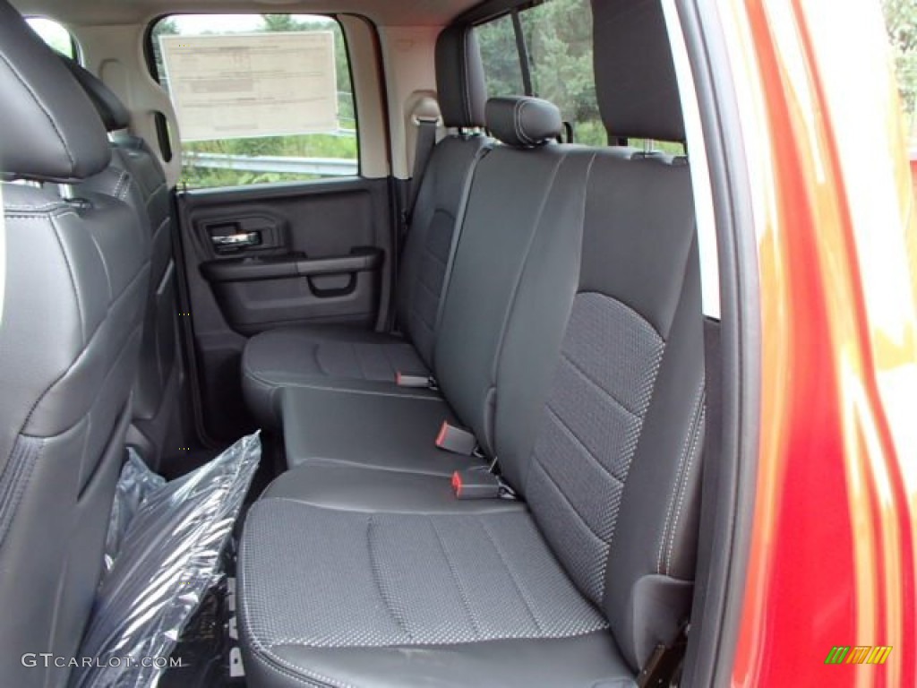 2014 1500 Sport Quad Cab 4x4 - Flame Red / Black photo #11