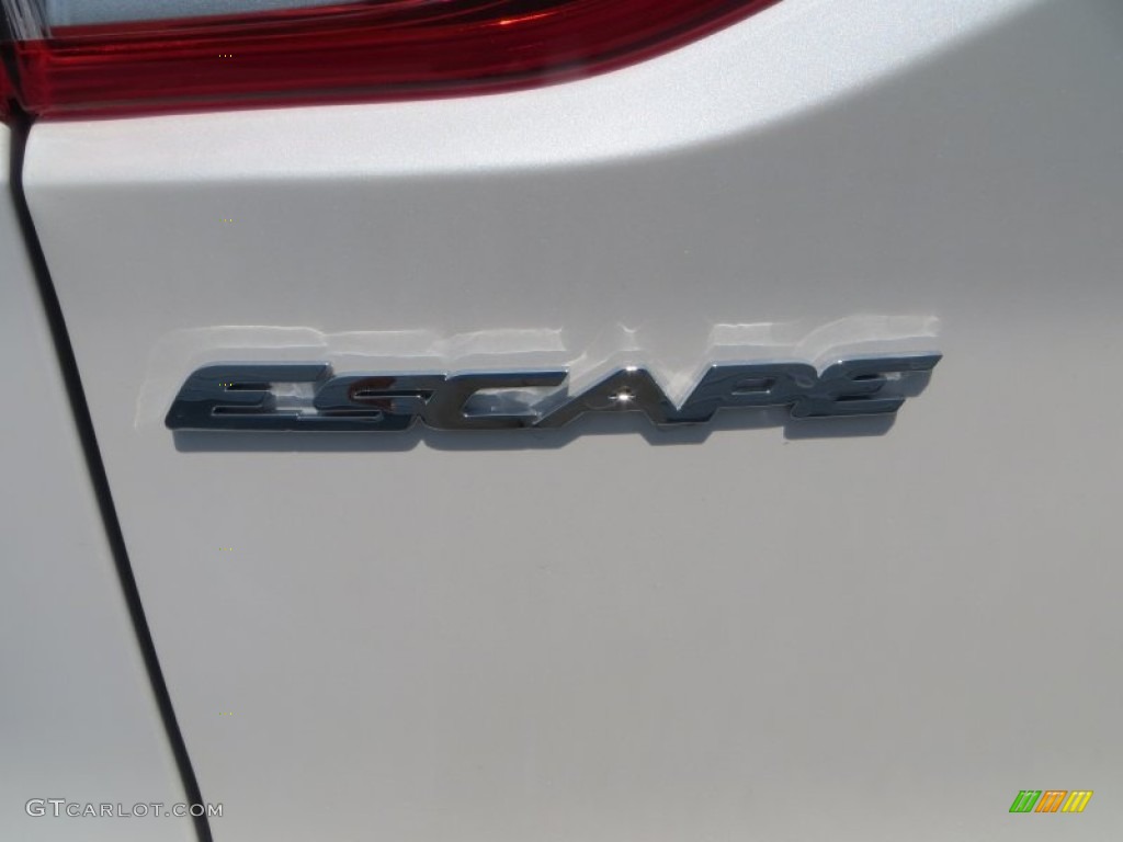 2014 Escape SE 1.6L EcoBoost - White Platinum / Charcoal Black photo #12