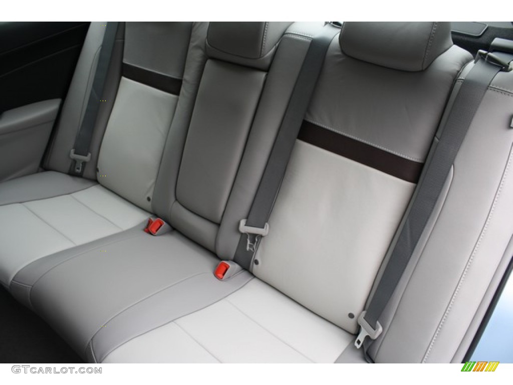 2013 Camry XLE V6 - Clearwater Blue Metallic / Ash photo #7
