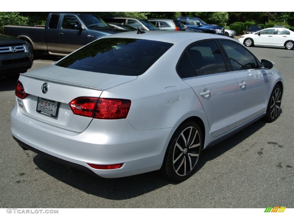 2012 Jetta GLI - Frost Silver Metallic / Titan Black photo #5