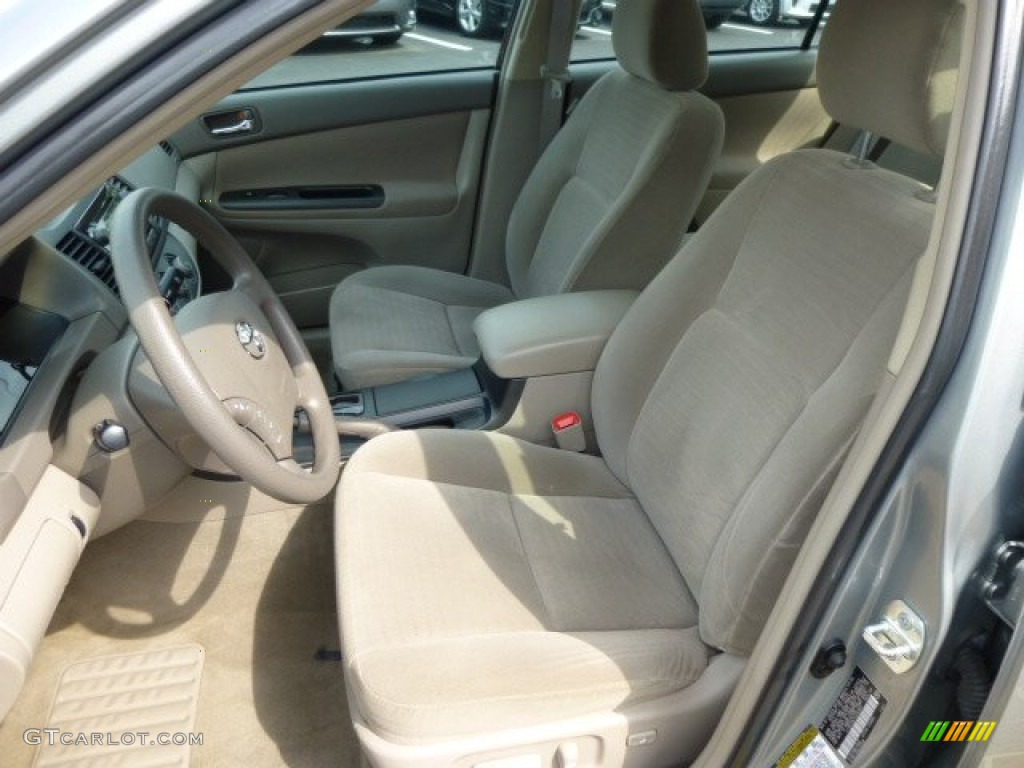 2005 Camry LE - Mineral Green Opalescent / Taupe photo #15
