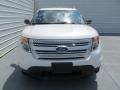 2014 White Platinum Ford Explorer XLT  photo #8