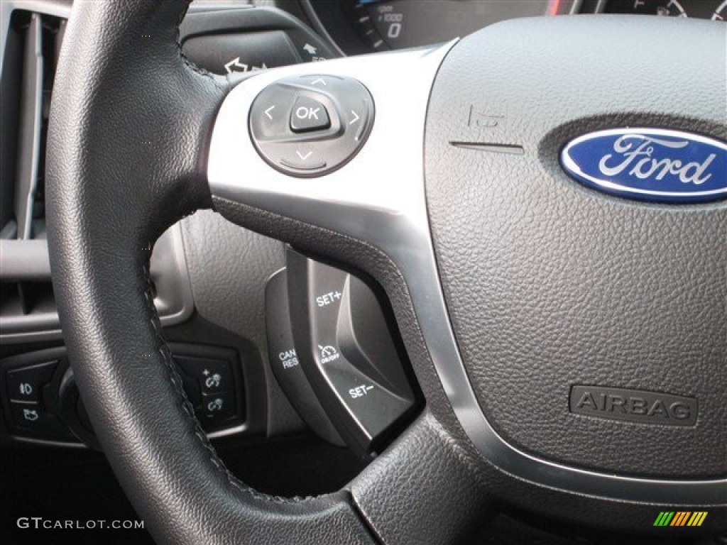 2014 Focus SE Sedan - Tuxedo Black / Charcoal Black photo #15