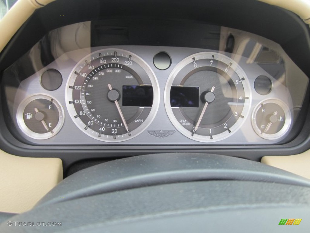 2008 Aston Martin V8 Vantage Roadster Gauges Photos