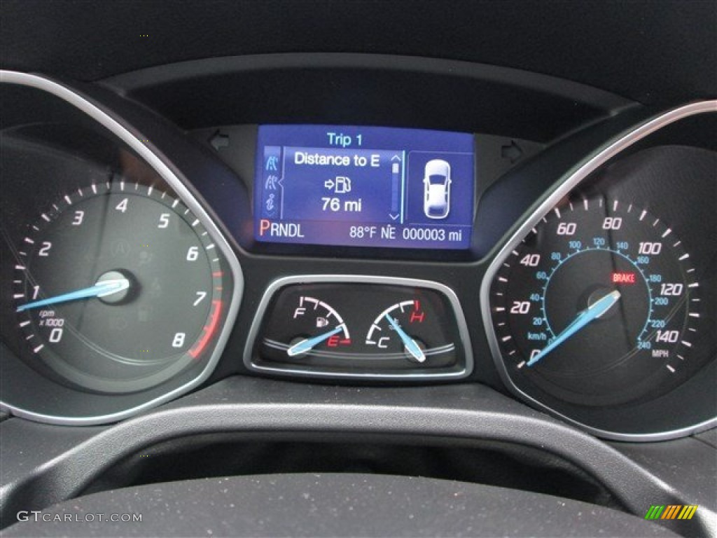 2014 Focus SE Sedan - Tuxedo Black / Charcoal Black photo #19