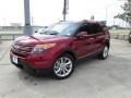 2014 Ruby Red Ford Explorer Limited  photo #1
