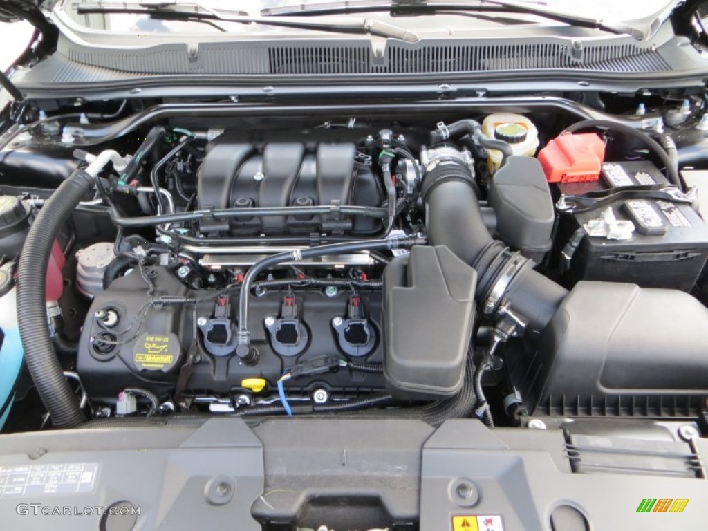 2014 Ford Taurus SEL 3.5 Liter DOHC 24-Valve Ti-VCT V6 Engine Photo #84436805