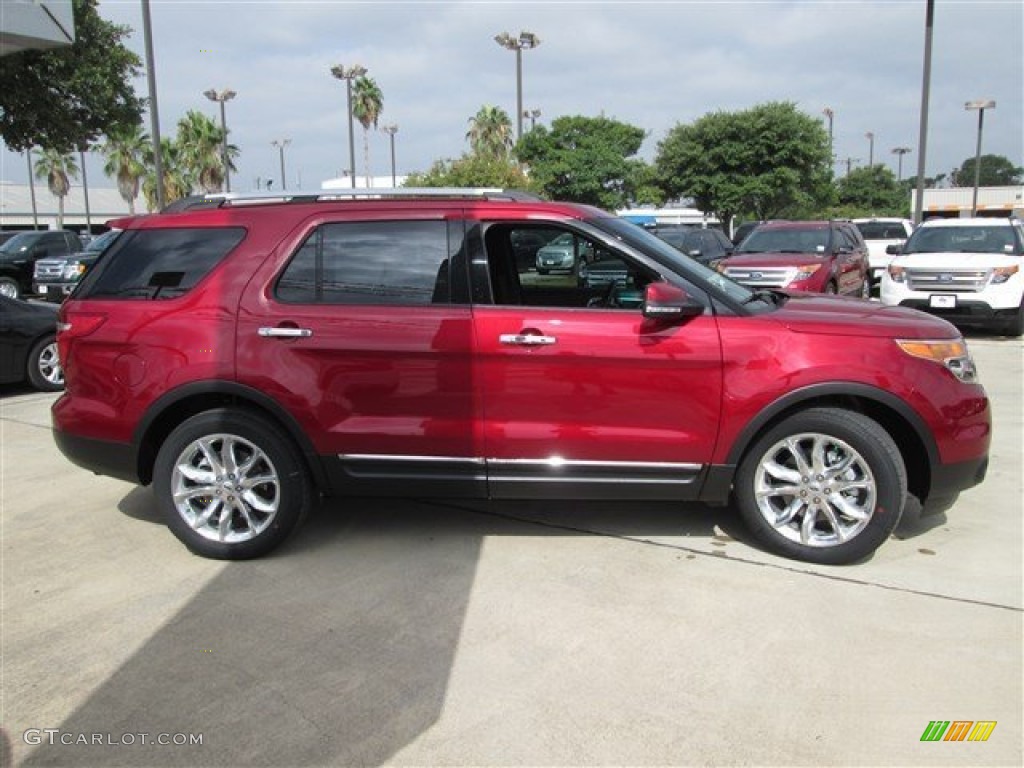 Ruby Red 2014 Ford Explorer Limited Exterior Photo #84436835
