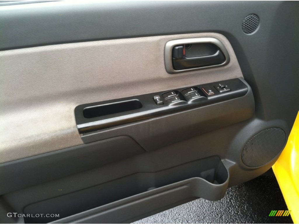 2005 Colorado Z71 Crew Cab - Yellow / Sport Pewter photo #9