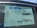 2014 Ford Taurus SEL Window Sticker