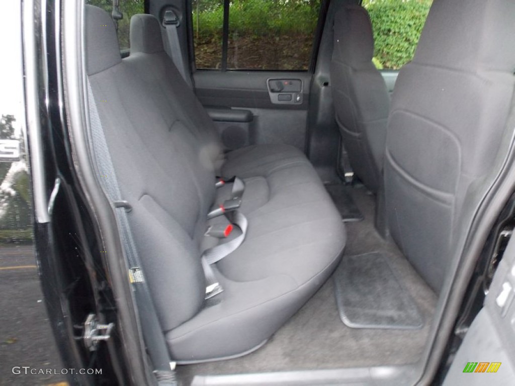 2003 S10 LS Crew Cab 4x4 - Black Onyx / Graphite photo #21