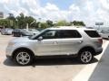 2013 Ingot Silver Metallic Ford Explorer Limited  photo #3