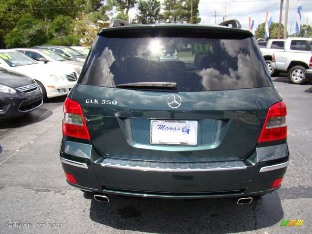 2010 GLK 350 - Jade Green Metallic / Almond/Black photo #7