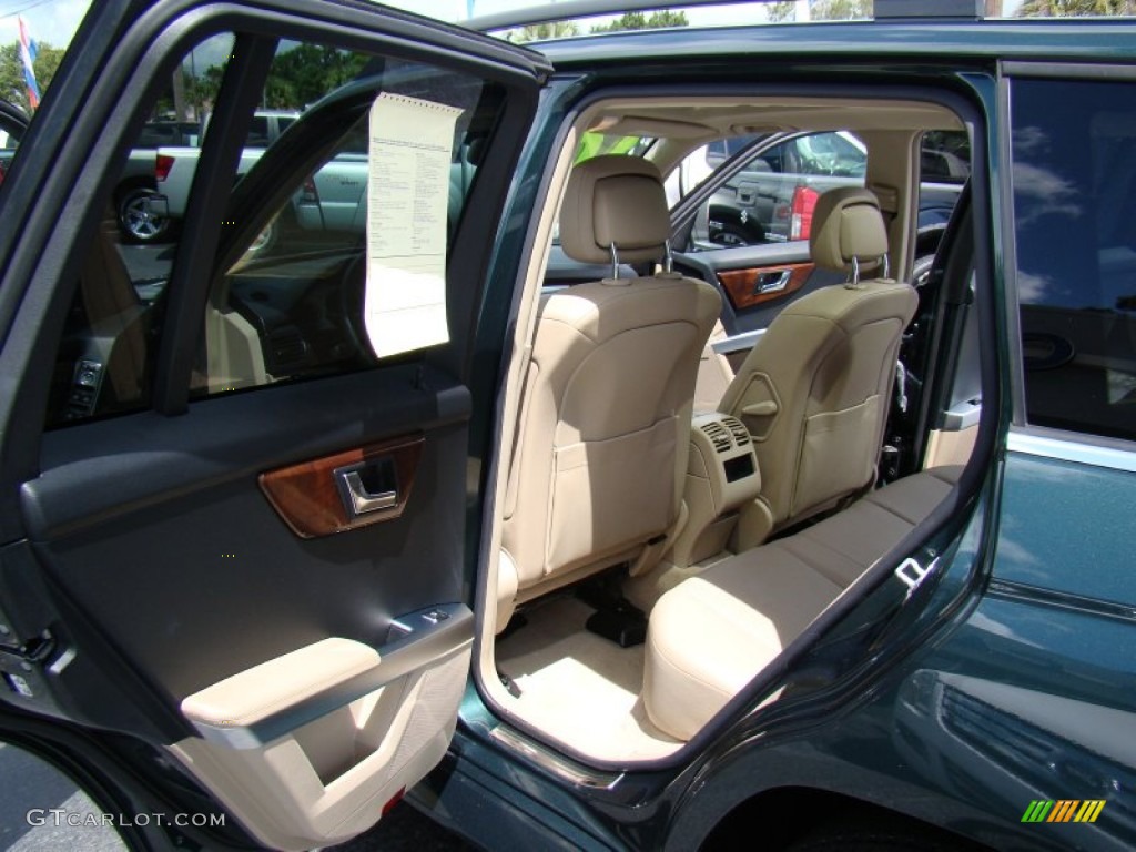 2010 GLK 350 - Jade Green Metallic / Almond/Black photo #10