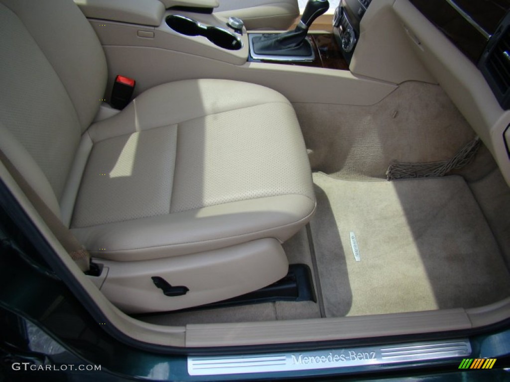 2010 GLK 350 - Jade Green Metallic / Almond/Black photo #14