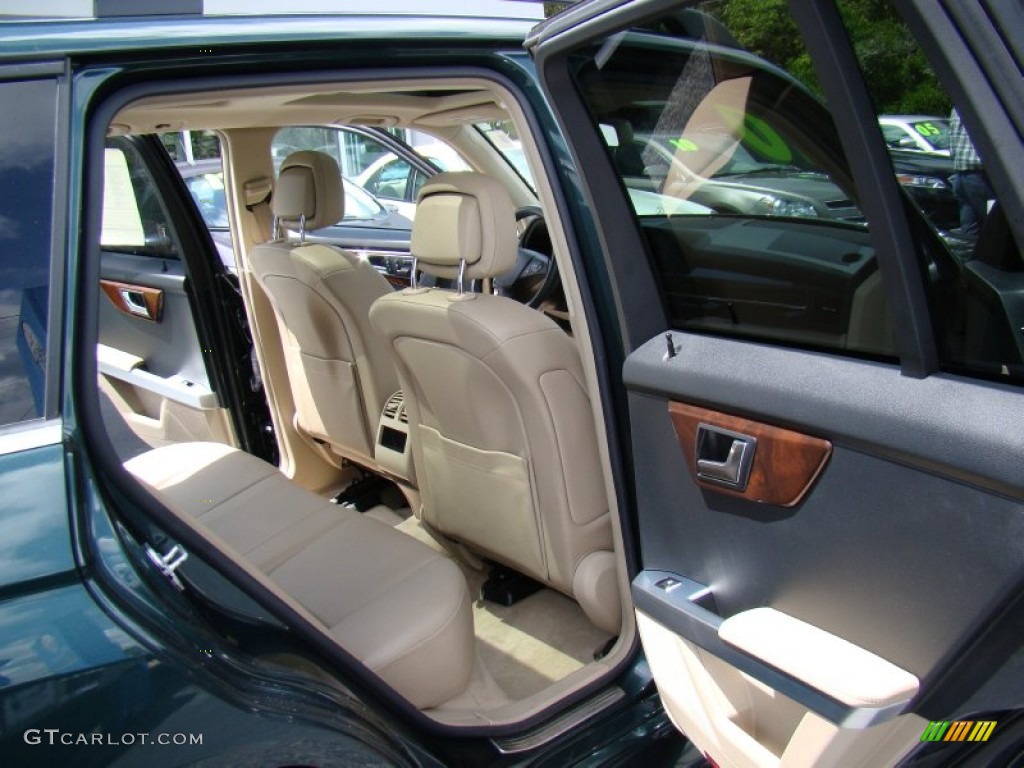 2010 GLK 350 - Jade Green Metallic / Almond/Black photo #15