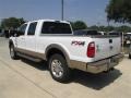 White Platinum Tri-Coat 2014 Ford F250 Super Duty King Ranch Crew Cab 4x4 Exterior