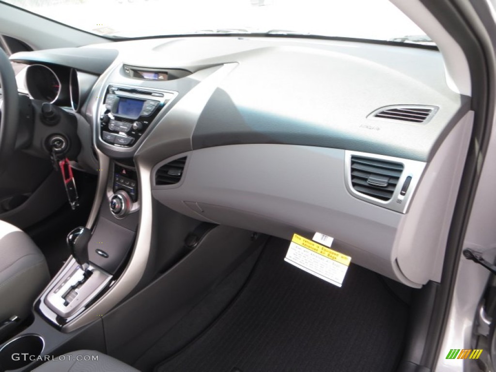 2013 Elantra Limited - Titanium Gray Metallic / Gray photo #16