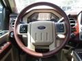 King Ranch Chaparral Leather/Adobe Trim Steering Wheel Photo for 2014 Ford F250 Super Duty #84438437