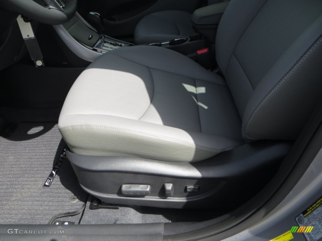 2013 Elantra Limited - Titanium Gray Metallic / Gray photo #24