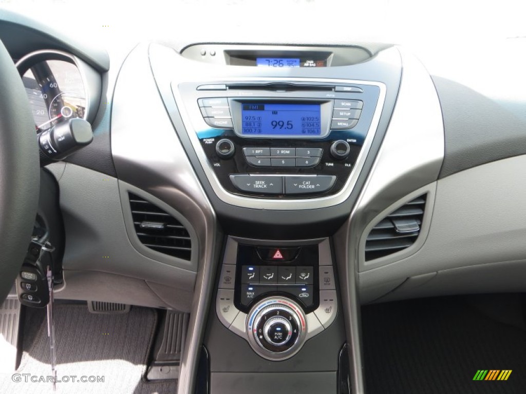 2013 Elantra Limited - Titanium Gray Metallic / Gray photo #27