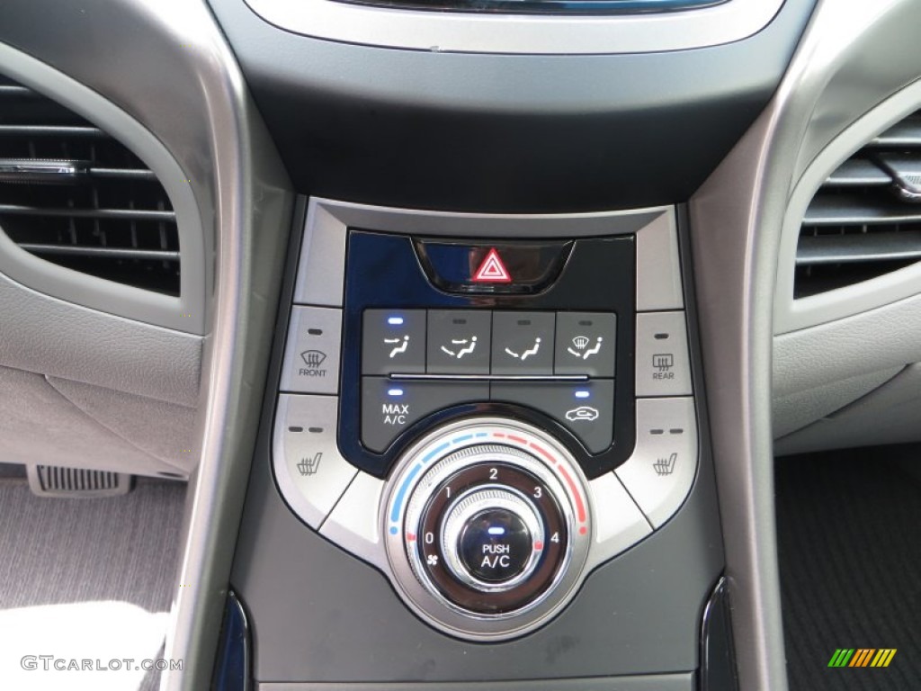 2013 Elantra Limited - Titanium Gray Metallic / Gray photo #29