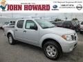 Brilliant Silver - Frontier SV V6 Crew Cab 4x4 Photo No. 1