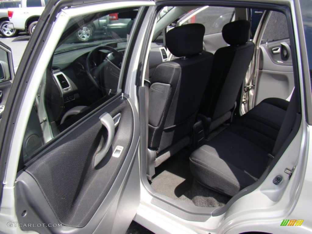 2005 Aerio SX Sport Wagon - Silky Silver Metallic / Black photo #12