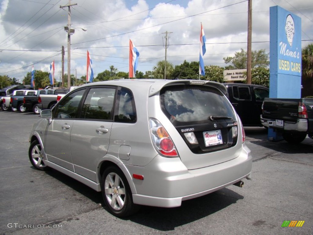 2005 Aerio SX Sport Wagon - Silky Silver Metallic / Black photo #28