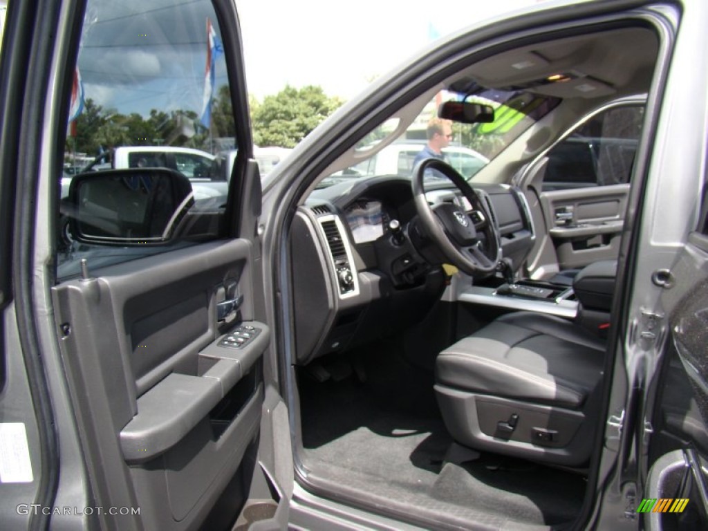 2010 Ram 1500 Sport Crew Cab 4x4 - Mineral Gray Metallic / Dark Slate Gray photo #9