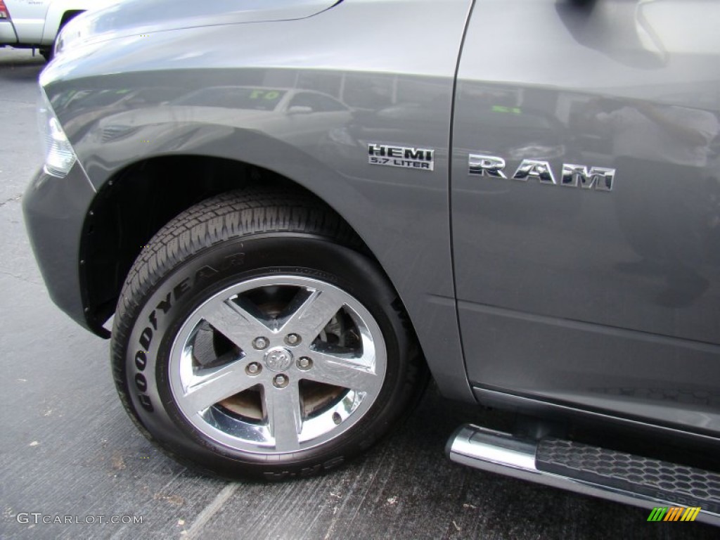 2010 Ram 1500 Sport Crew Cab 4x4 - Mineral Gray Metallic / Dark Slate Gray photo #34