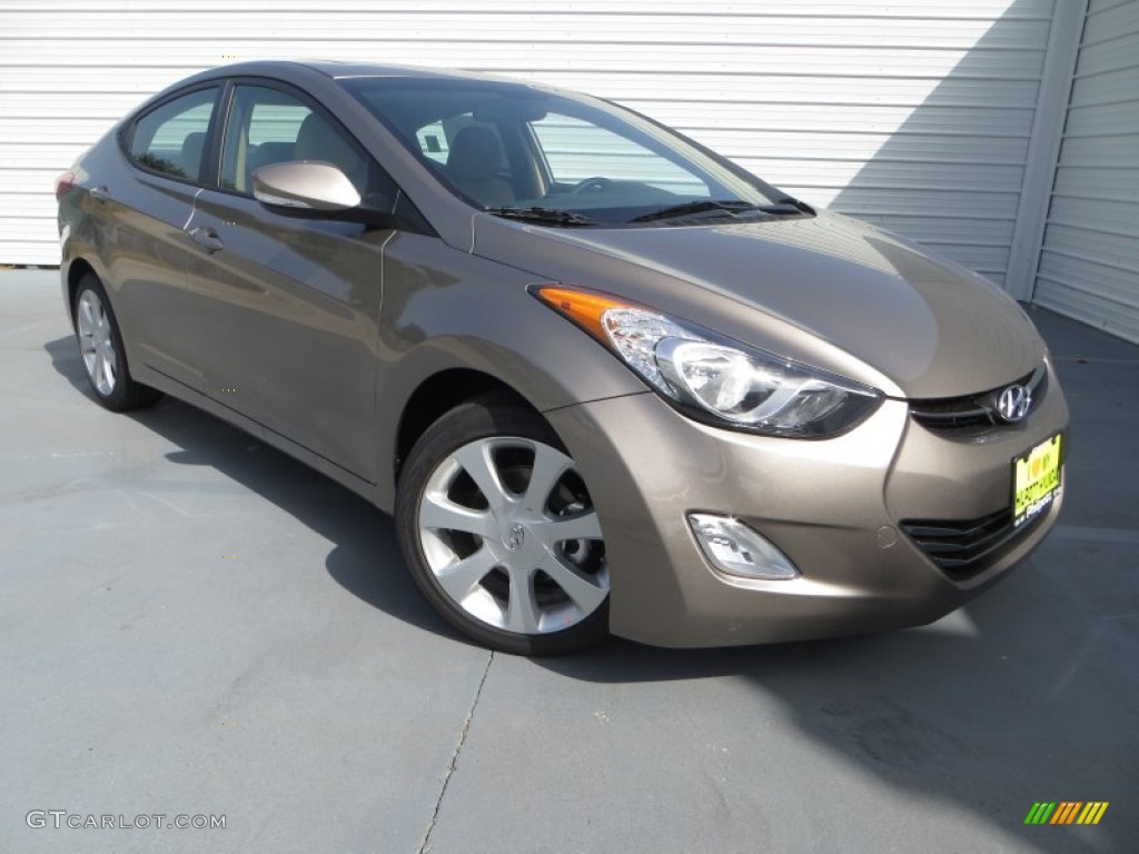 2013 Elantra Limited - Desert Bronze / Beige photo #1