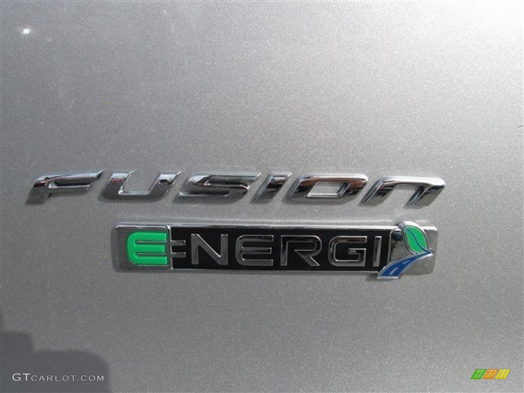2013 Fusion Energi SE - Ingot Silver Metallic / Charcoal Black photo #9