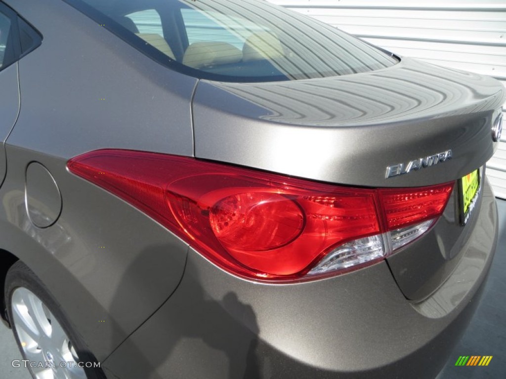 2013 Elantra Limited - Desert Bronze / Beige photo #11