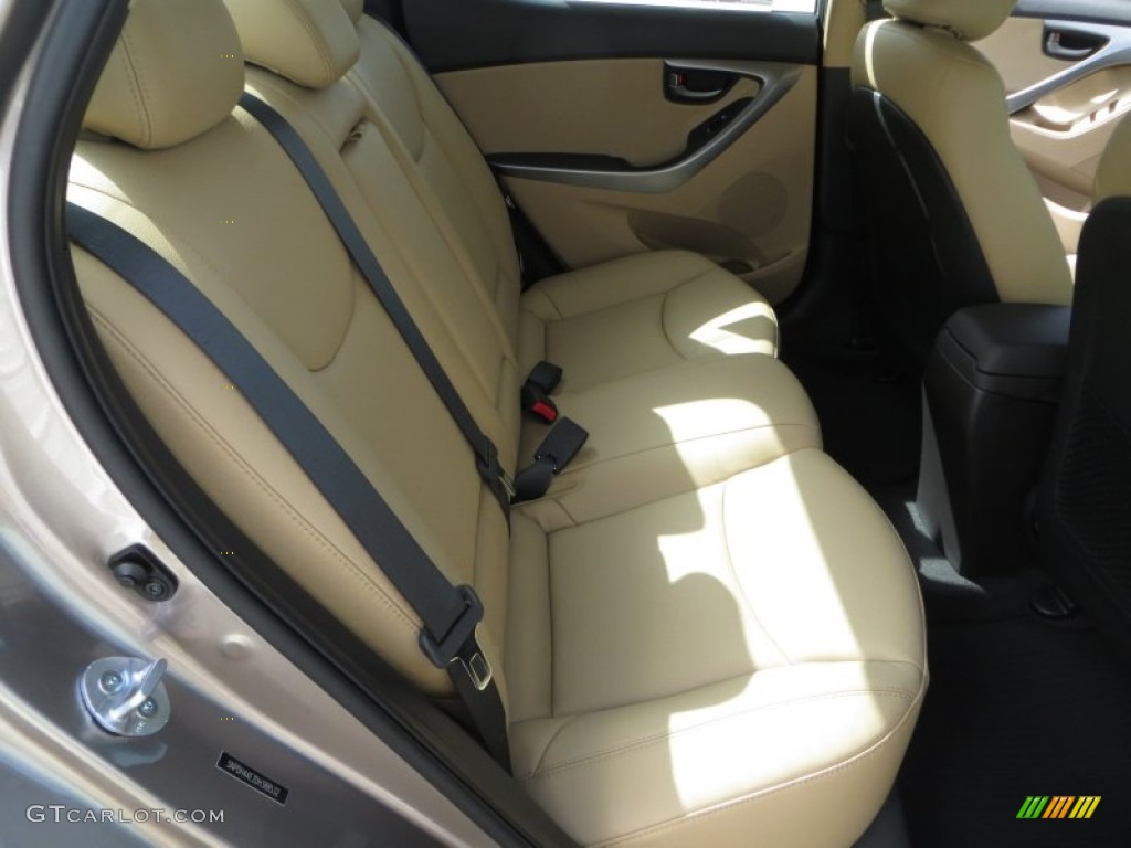2013 Elantra Limited - Desert Bronze / Beige photo #20