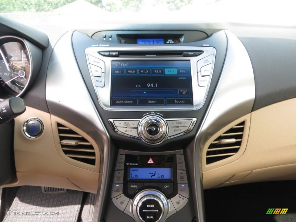 2013 Elantra Limited - Desert Bronze / Beige photo #28