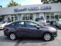 2012 Violet Grey Metallic Ford Fiesta SE Sedan  photo #1