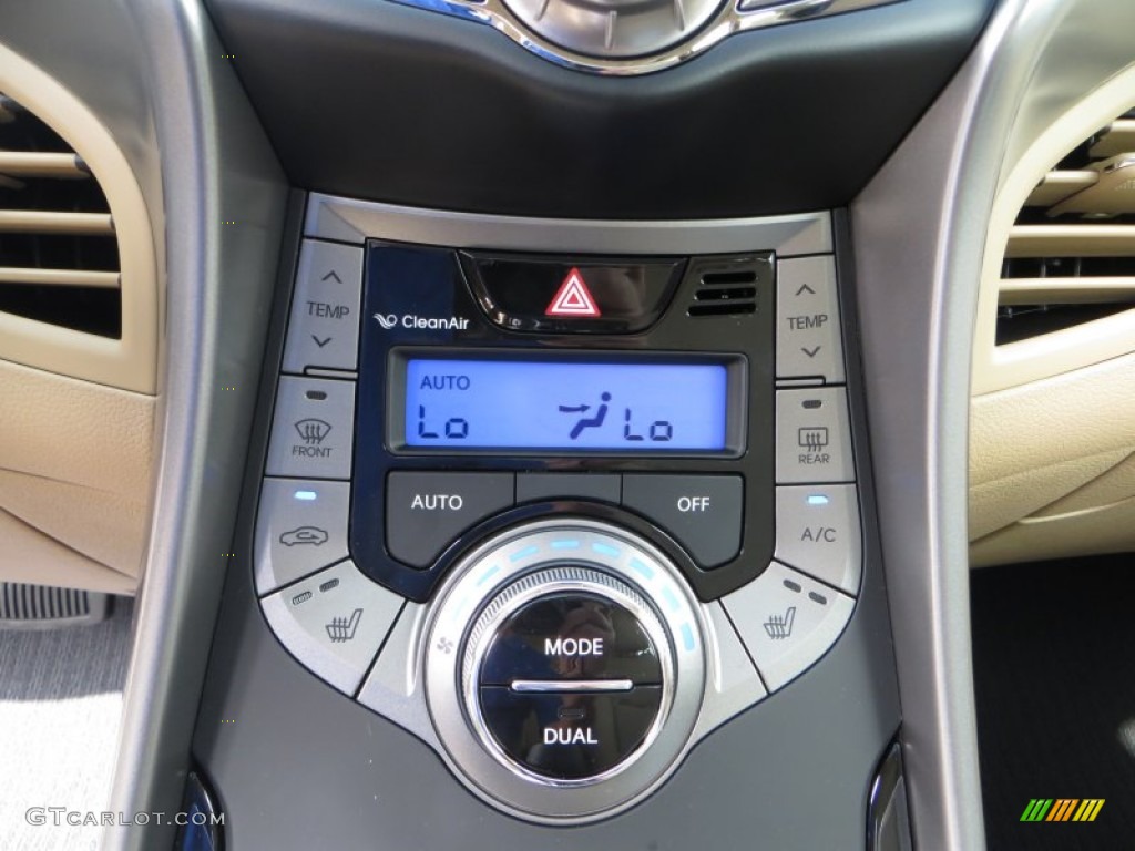 2013 Elantra Limited - Desert Bronze / Beige photo #30