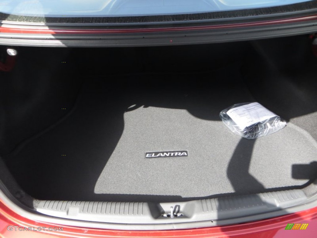 2013 Elantra GLS - Sparkling Ruby / Beige photo #20